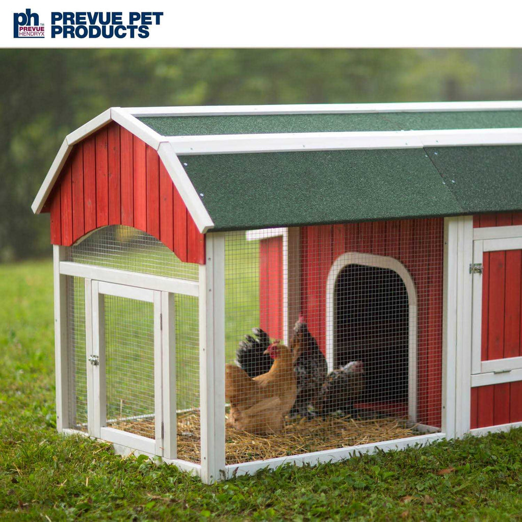 Red Barn Chicken Coop X9126