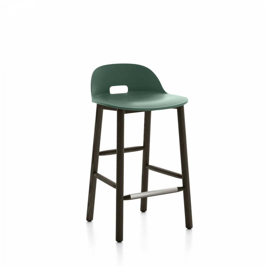 Green Low Back Counter Stool T683