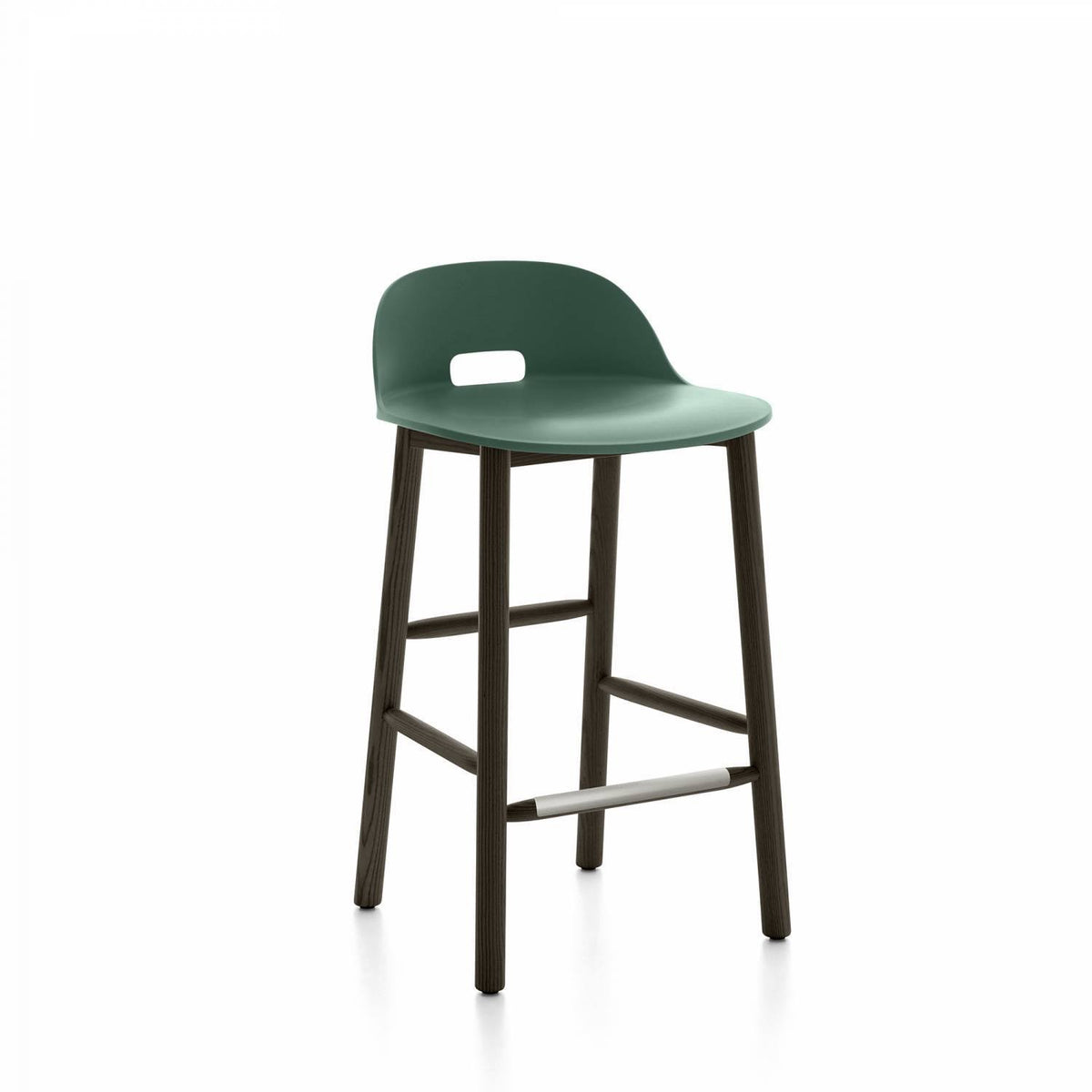 Green Low Back Counter Stool T683
