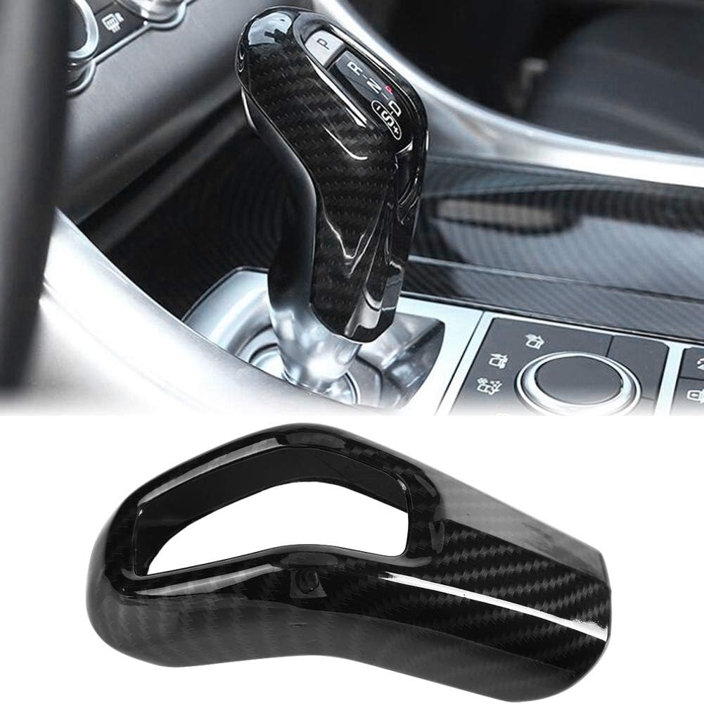 Carbon Fiber Car Gear Shift Knob Cover Trim I50482