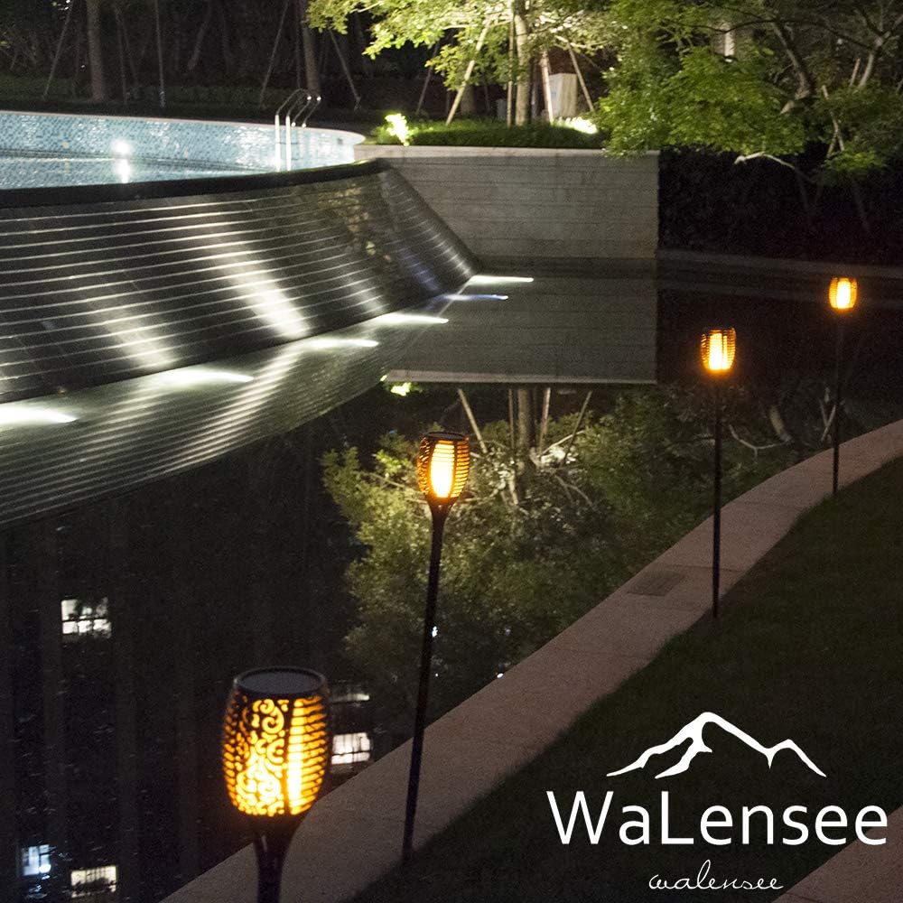 43 LED 6 Pack Solar Torch Lights D2730