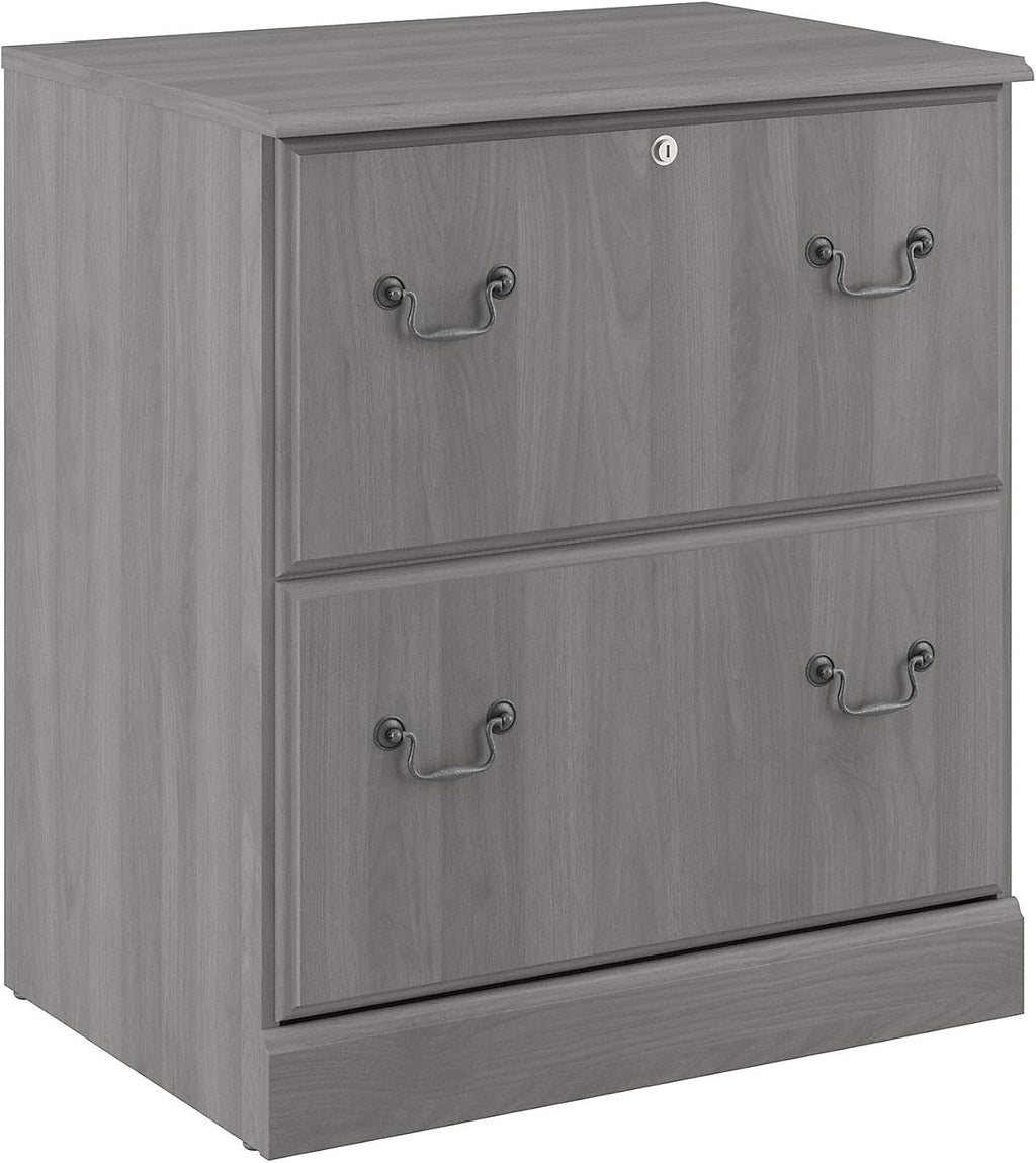 2 Drawer Lateral File Cabinet, Gray U76001