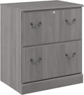 2 Drawer Lateral File Cabinet, Gray U76001