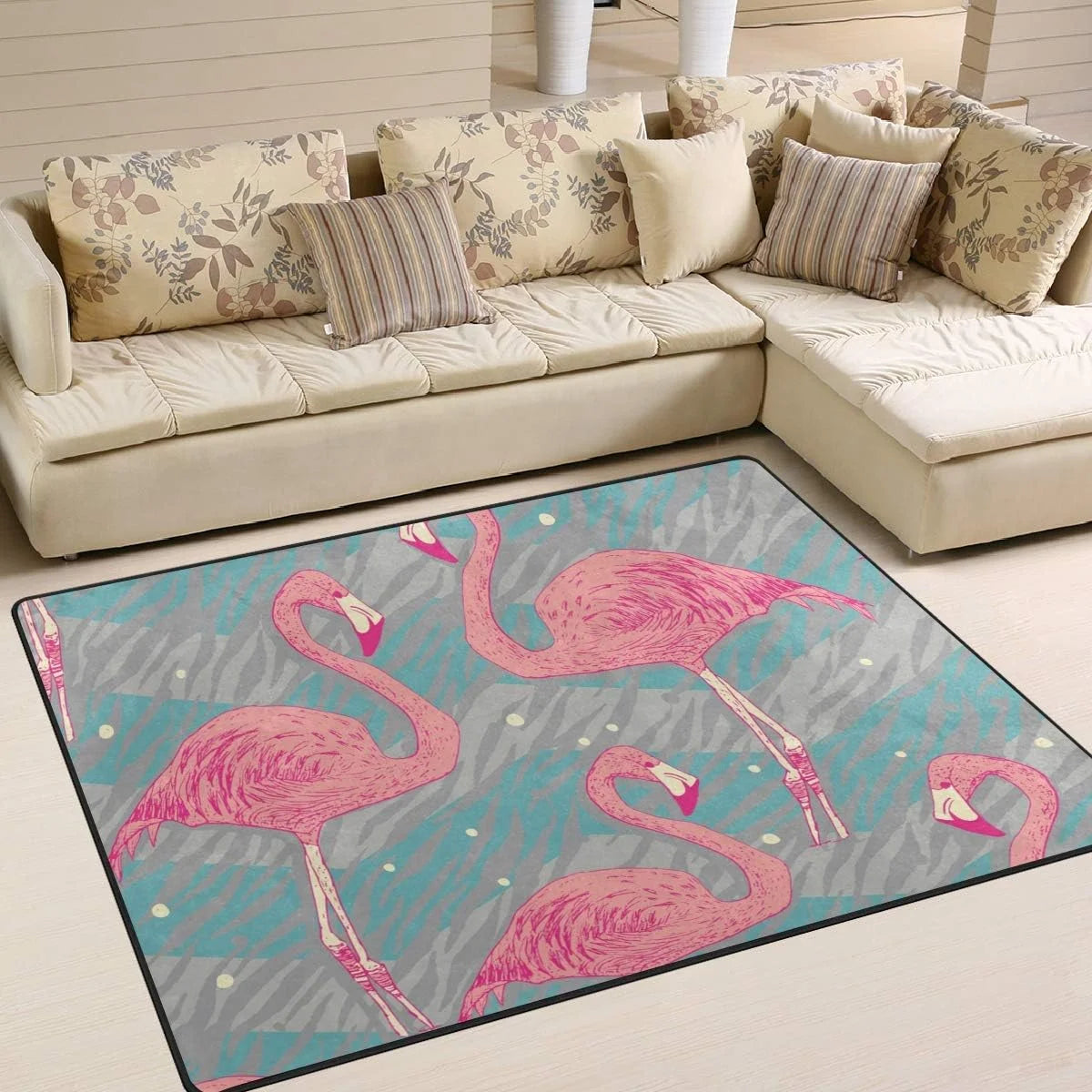 Lightweight Carpet Mats Area Rug 6'8" x 4'10" A7476