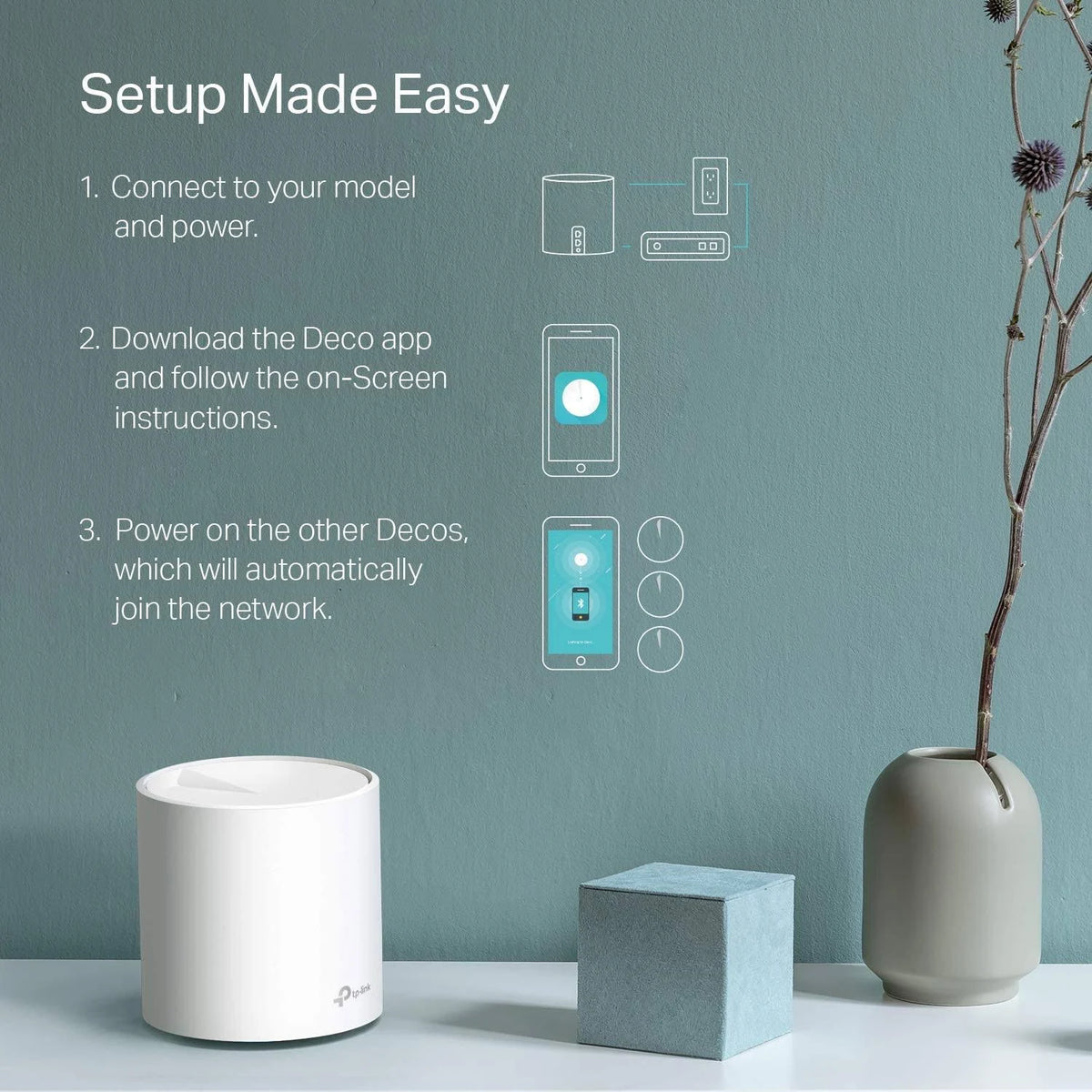 AX1800 Whole Home Mesh Wi-Fi System (3-PACK) B973492
