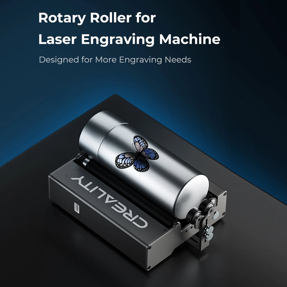 Rotary Roller for Engraving Cylindrical Objects, 5-120mm Width Adjustable V382449
