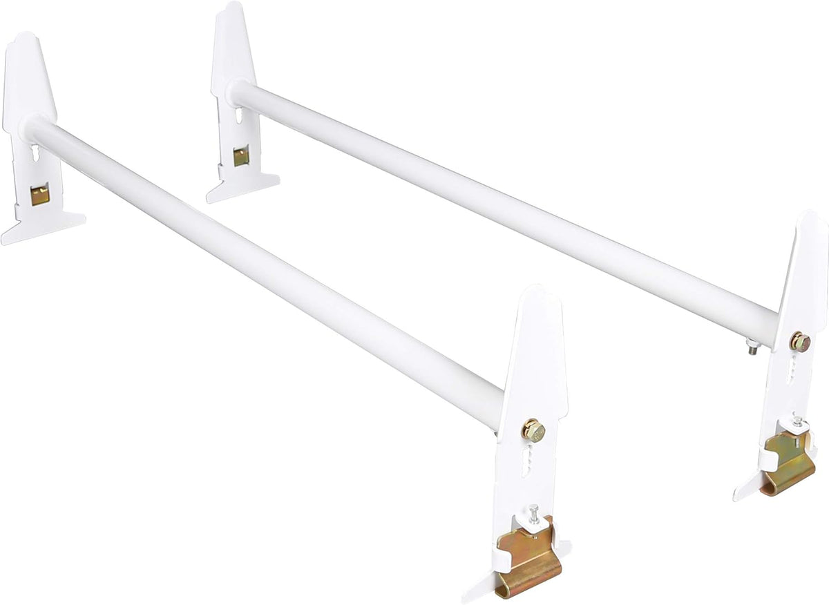 Adjustable Van Roof Ladder Rack Carrier 2 Cross Bars 47''-77'' 500lbs Pack of 2 C457378