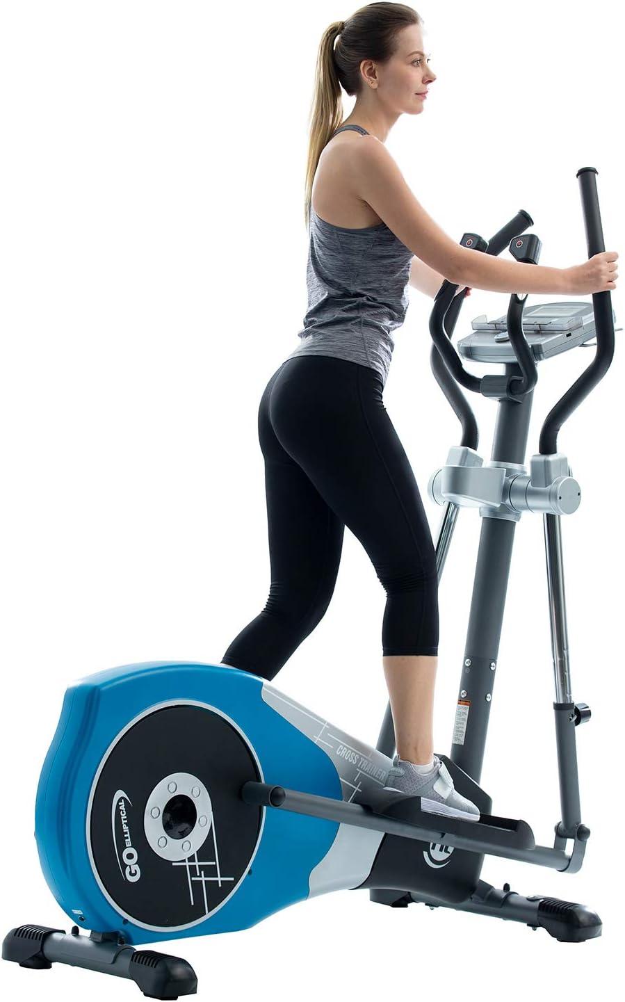 Elliptical Exercise Cross Trainer with Adjustable Arms and Pedals L5000