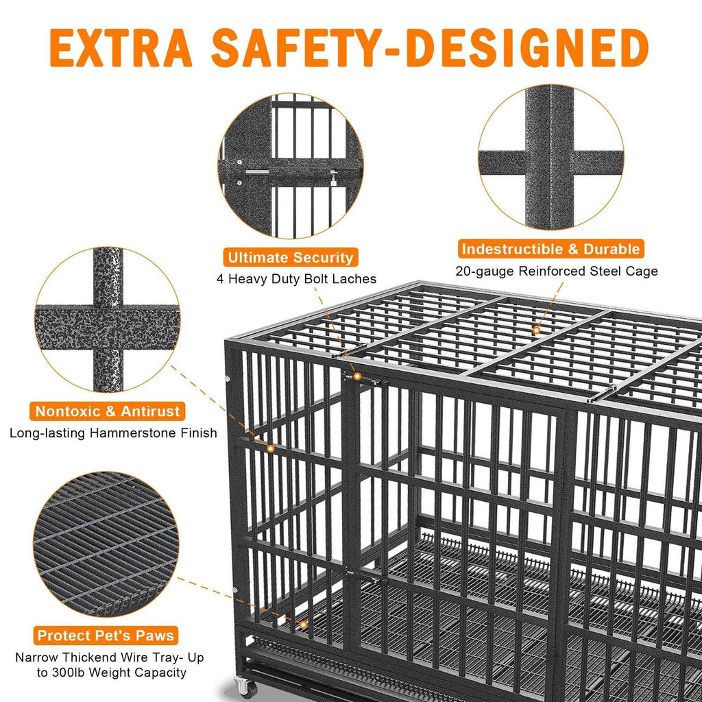 48 inch Heavy Duty Dog Crate M763