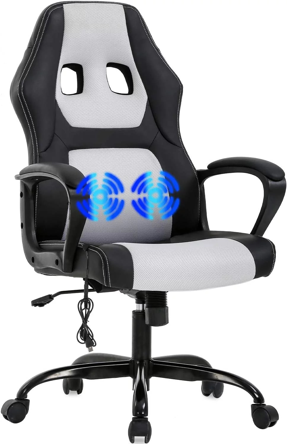 Black Executive Chair with Lumbar Support Z4073