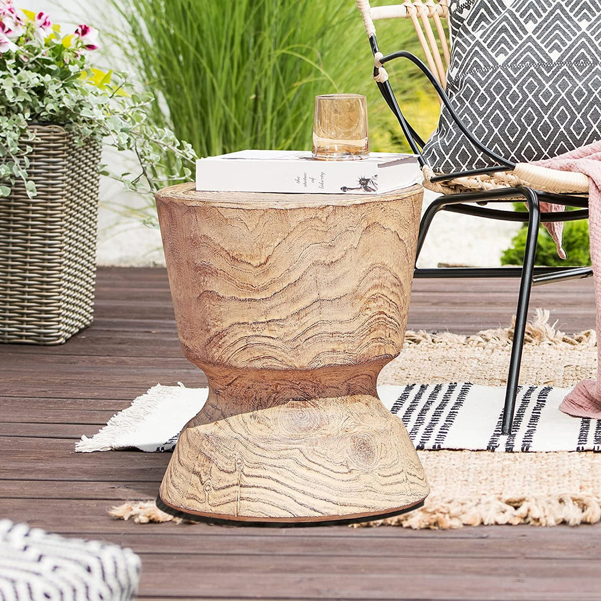 Outdoor Concrete Side Table M479675