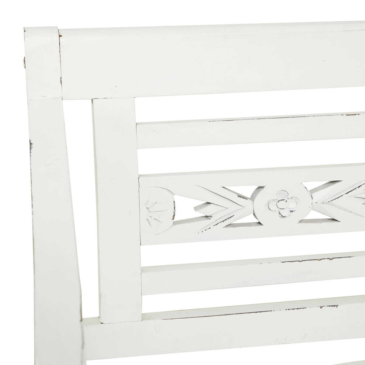 White Wood Bench V88082