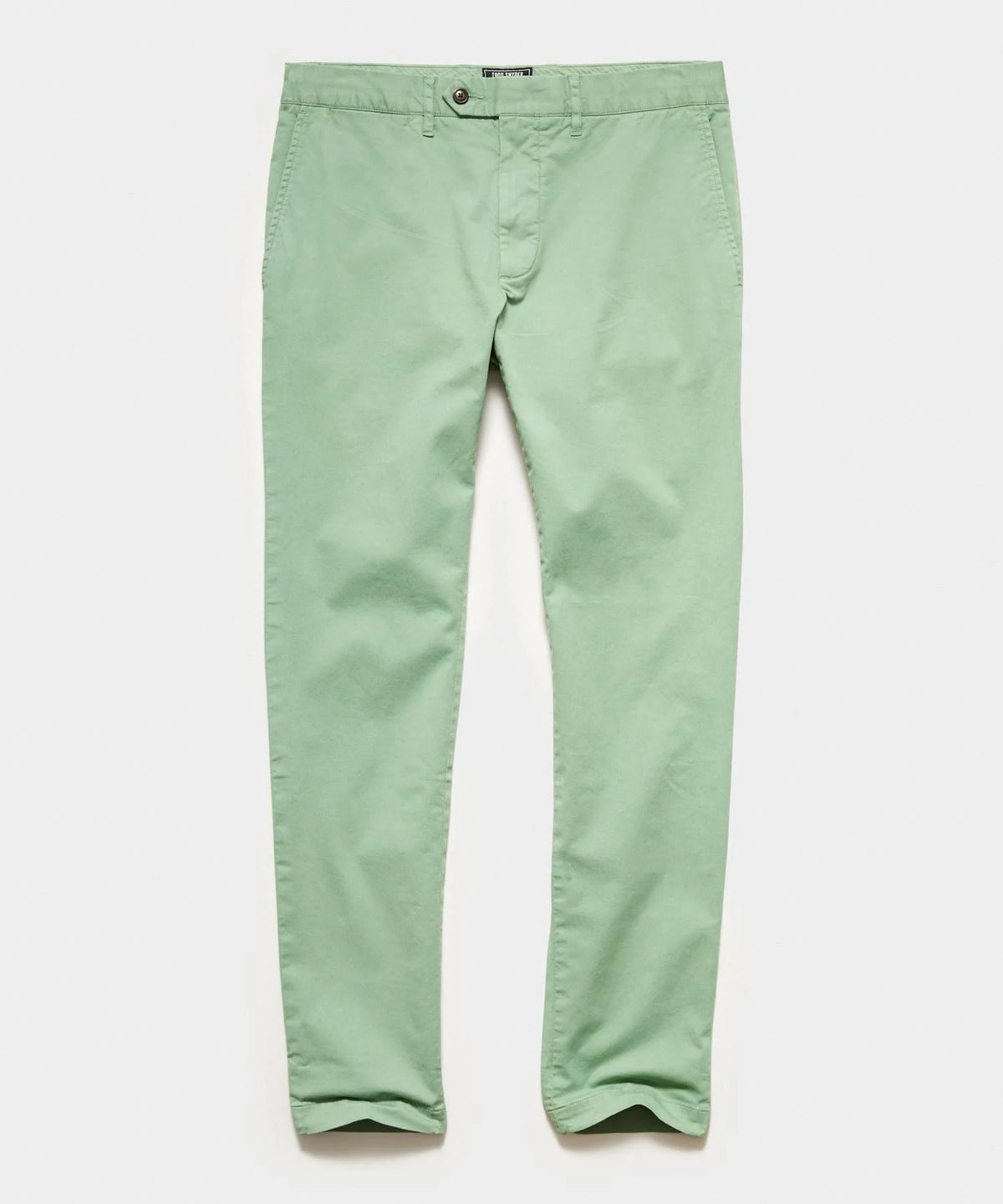 Slim Fit Tab Front Stretch Chino in Light Cactus S861
