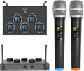 Wireless Karaoke Mixer System with Dual UHF Handheld Microphone R968094