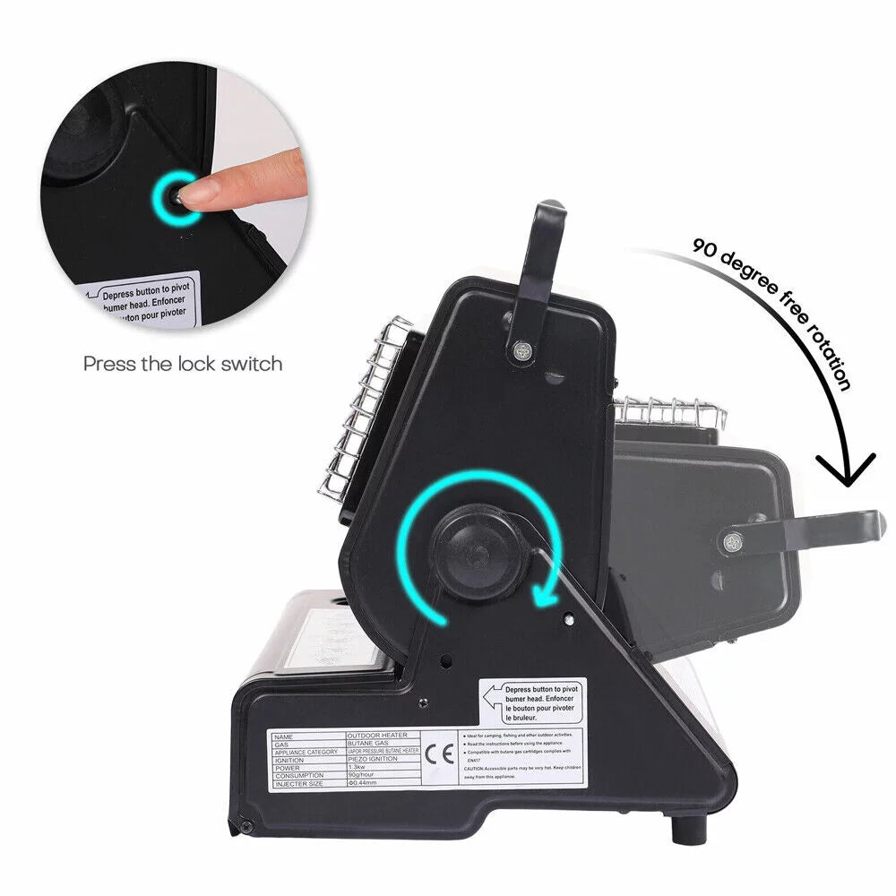Portable Gas Butane Heater Stove Burner J625543