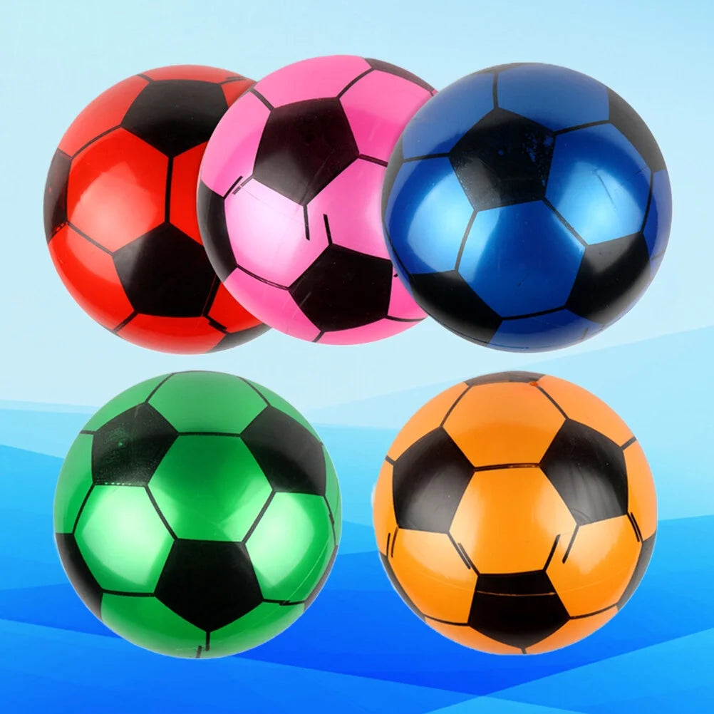 5PCS Inflatable Rubber Football Toys L815