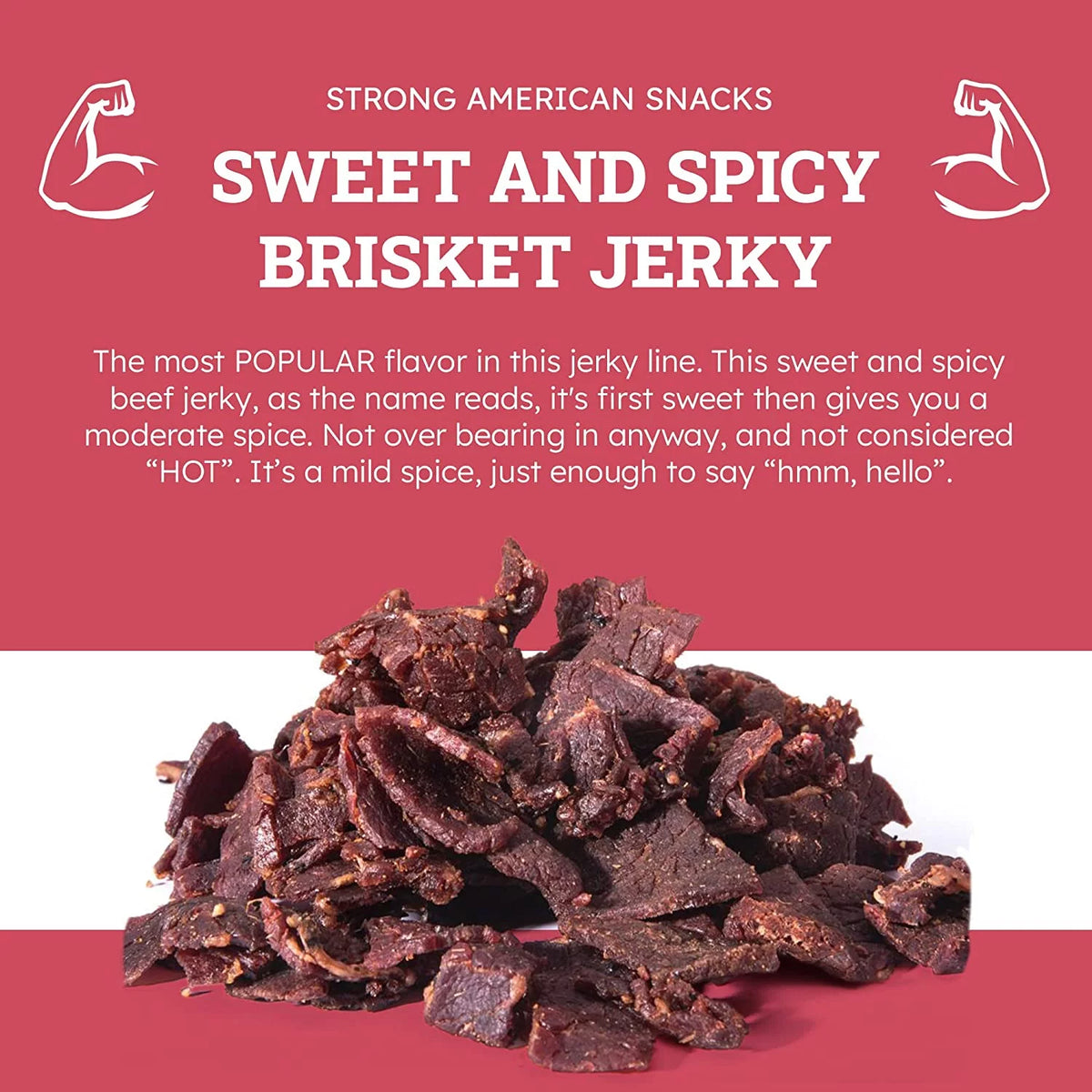 All Natural Beef Jerky 8oz X461