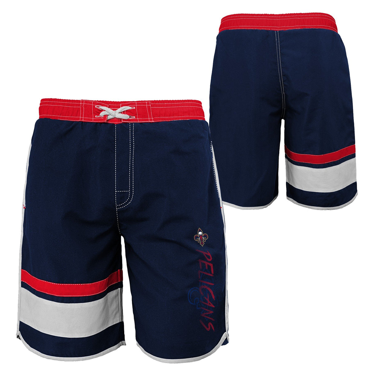 NBA Youth Boys Color Block Swim Trunks R7251