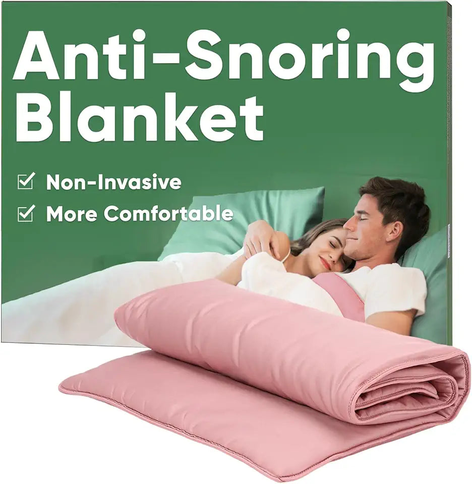 Pink Anti Snoring Blanket 47.24x15.35 Inch Q442