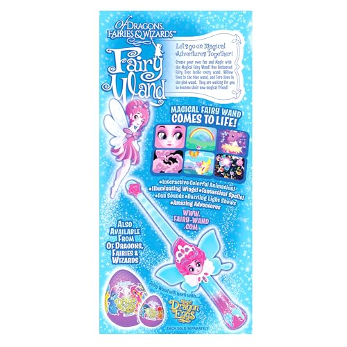 Magic Pink Fairy Wand with Light-Up Color Screen G70440