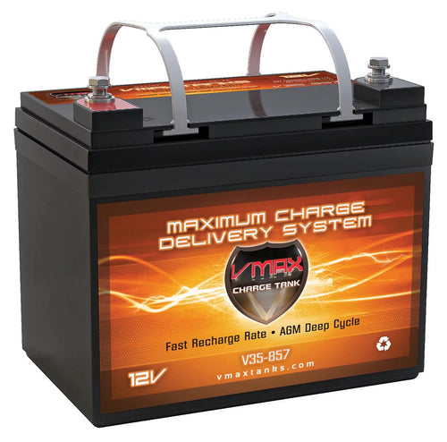 12V 35Ah AGM Deep Cycle Battery G389