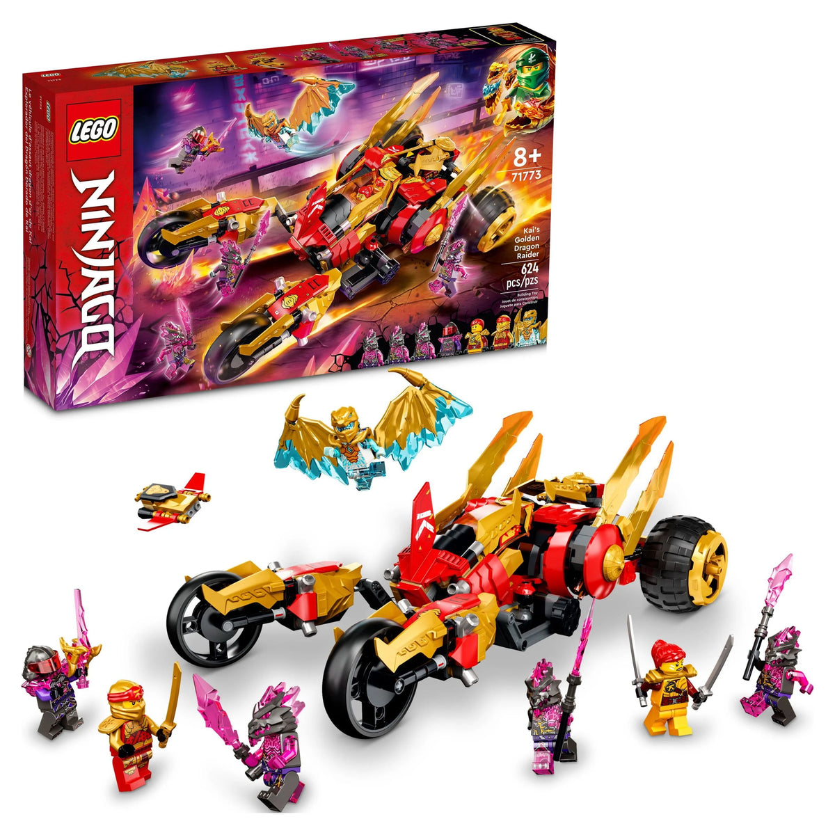 Multi-Terrain Car Toy Building Set for Kids Ages 8 Plus P321