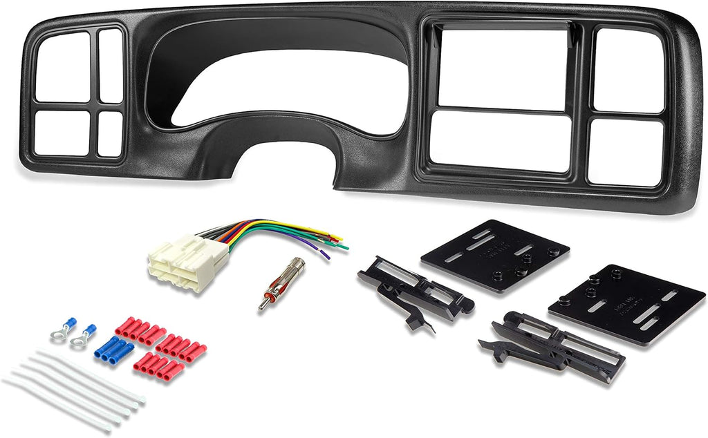 Double DIN Dash Kit Graphite W888022