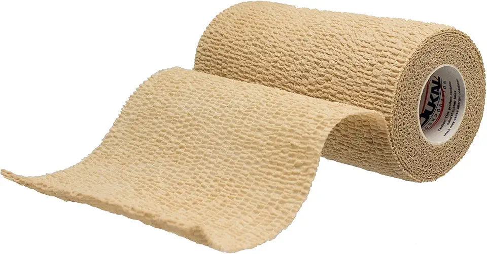Tan Latex-Free Cohesive Bandage, Pack of 18 F887