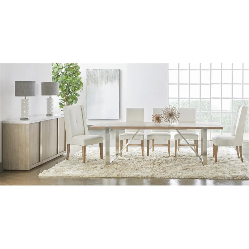 Transitional Wood Extension Dining Table M21457