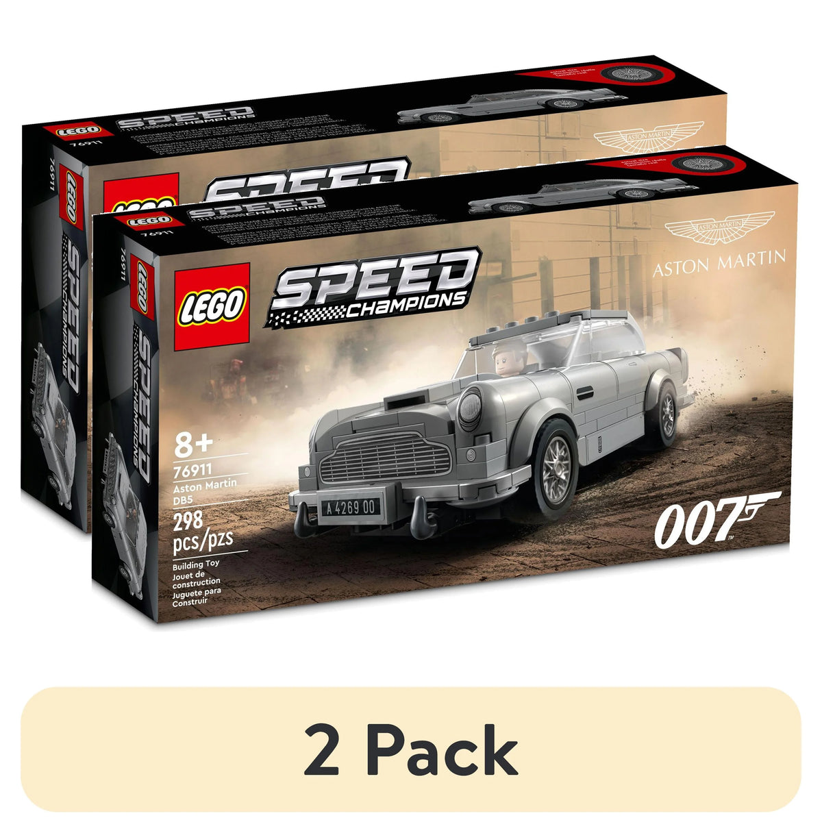 Building Toy Set with Car Model and Minifigure Z243