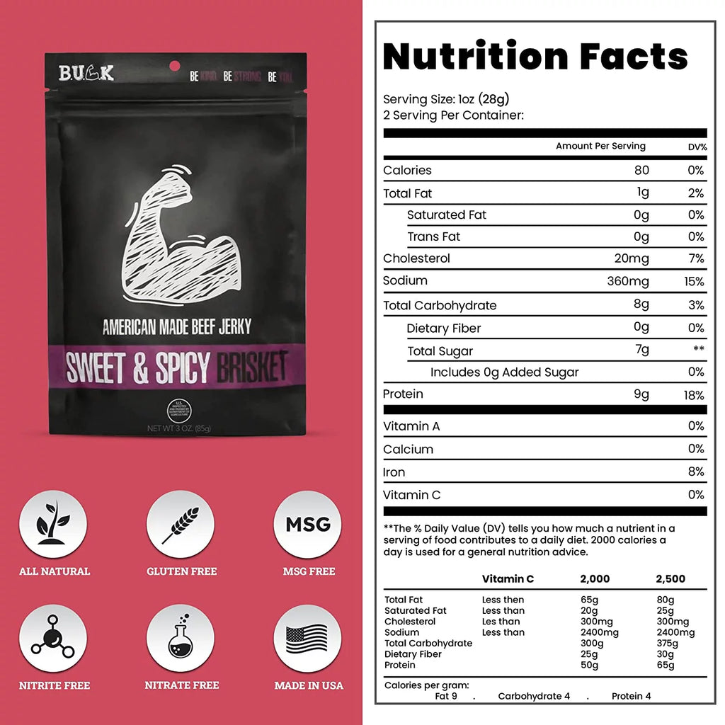 All Natural Beef Jerky 8oz X461