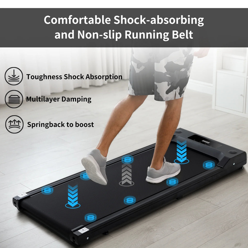 2 in 1 Compact Treadmill A6191