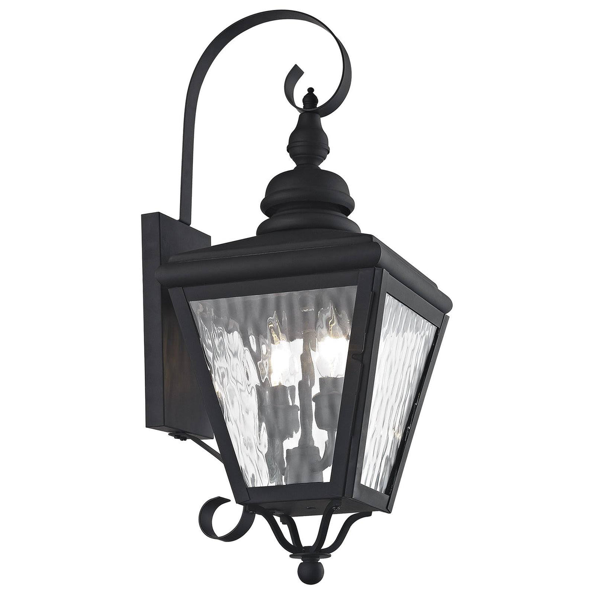 Black Outdoor Wall Lantern M372667
