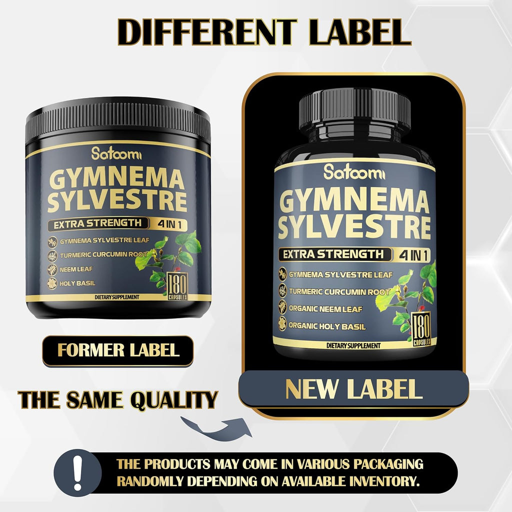 180 Capsules Gymnema Sylvestre Capsules Extract O840943