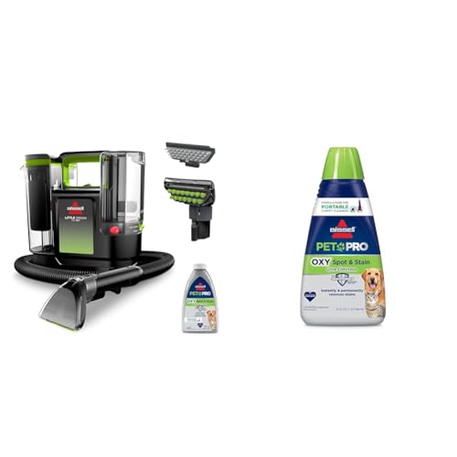Portable Carpet and Upholstery Deep Cleaner with Self-Cleaning Tough Stain Tool and Pet Hair Removal Tool A83599