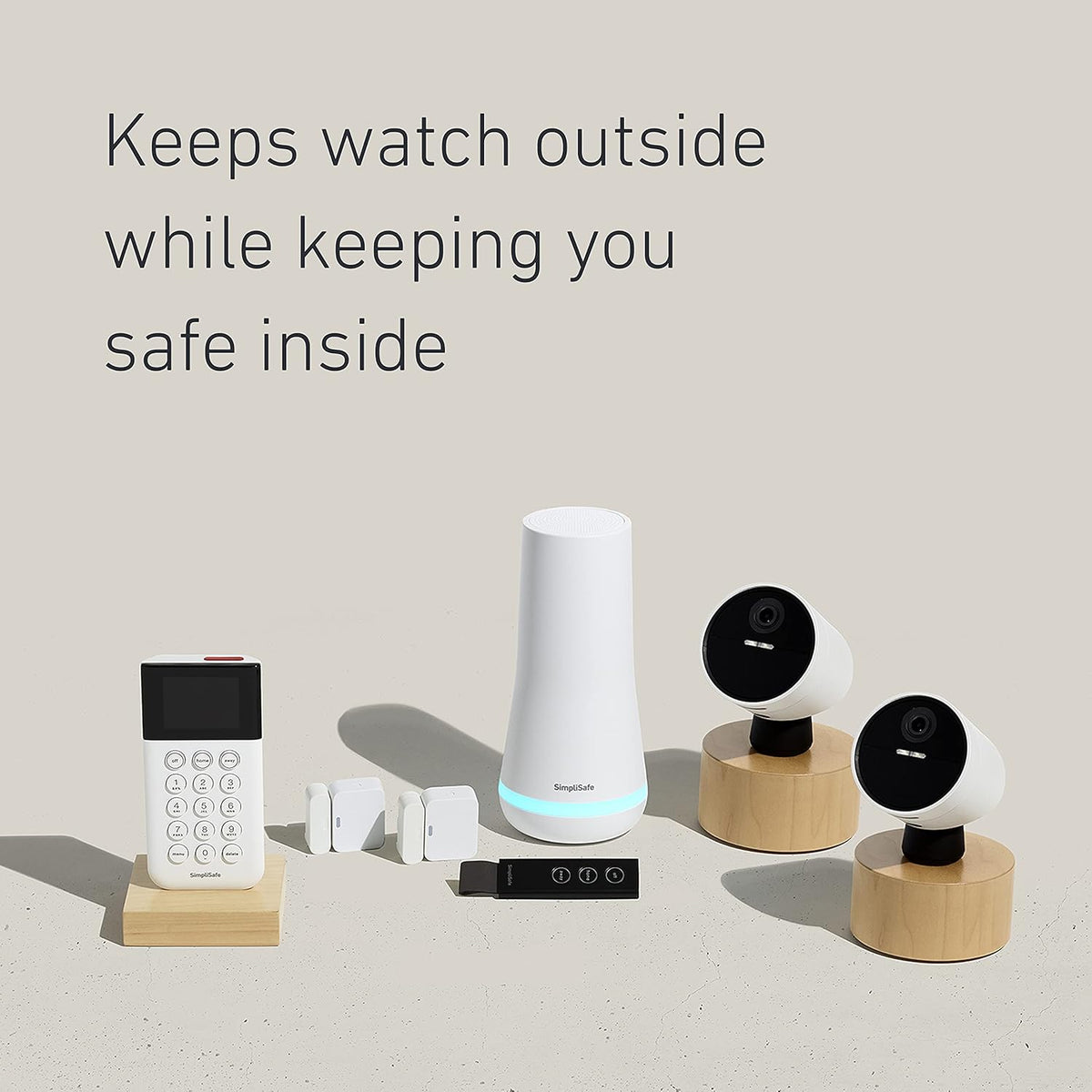 7 Piece Wireless Outdoor Camera Home Security System X69250