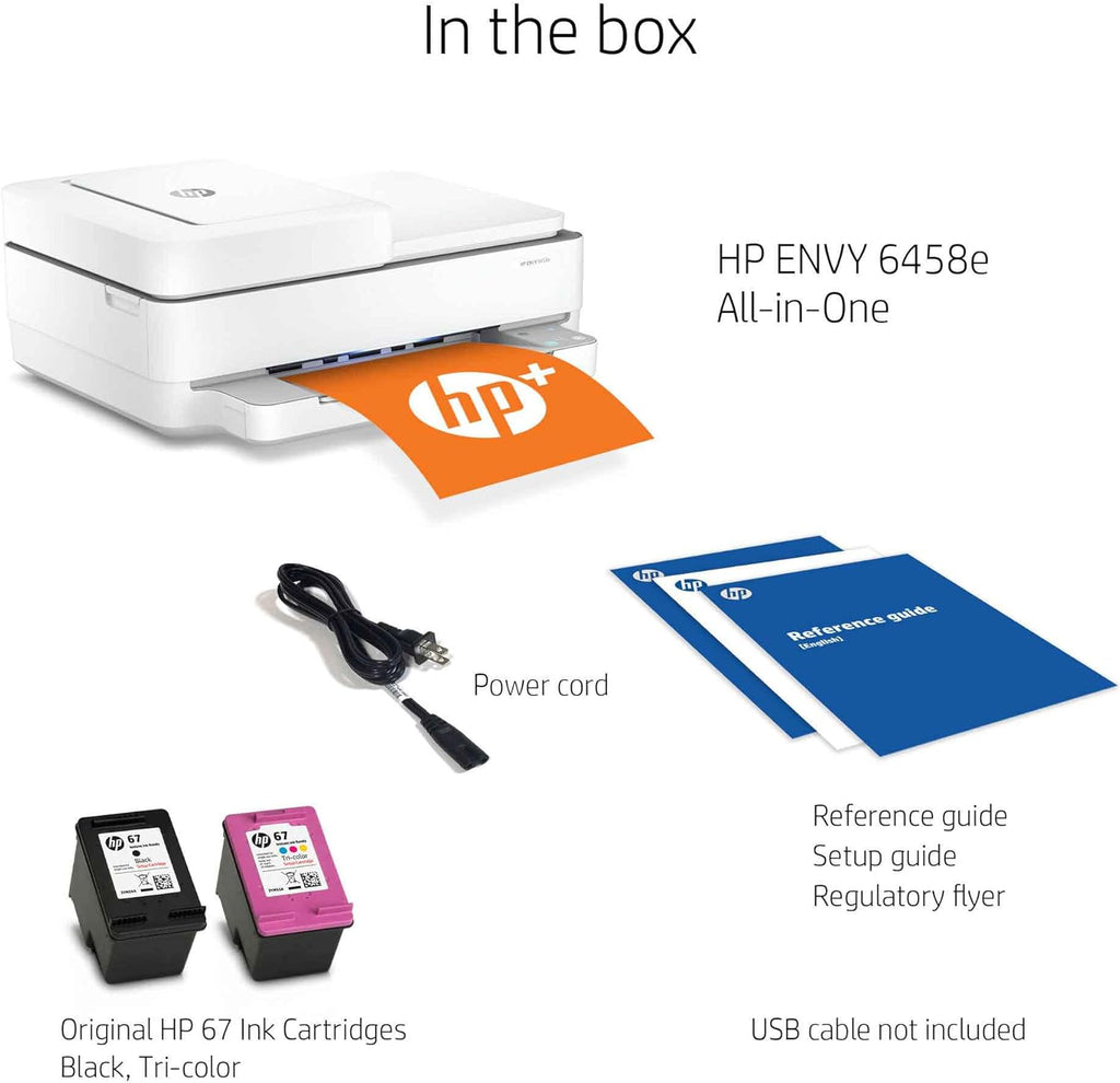 White Wireless Color Inkjet All-in-One Printer T57085