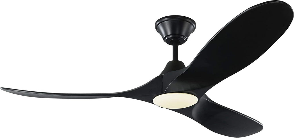Brushed Steel Ceiling Fan with LED Light and Remote Control U63518