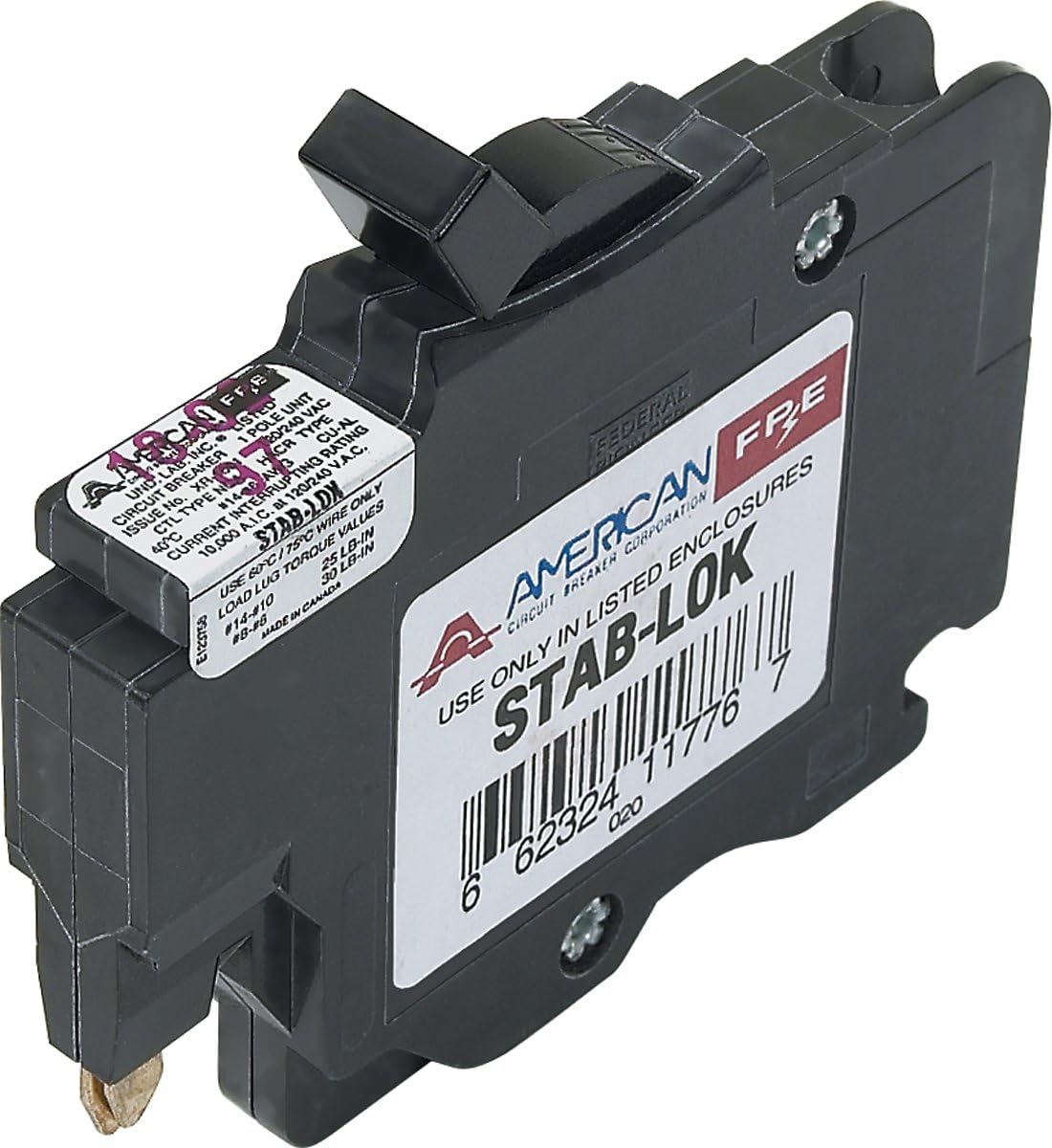 1-Pole 30-Amp Thin Series Circuit Breaker Q6148