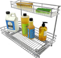 Under Sink Pull Out Two Tier Sliding Shelf H88866