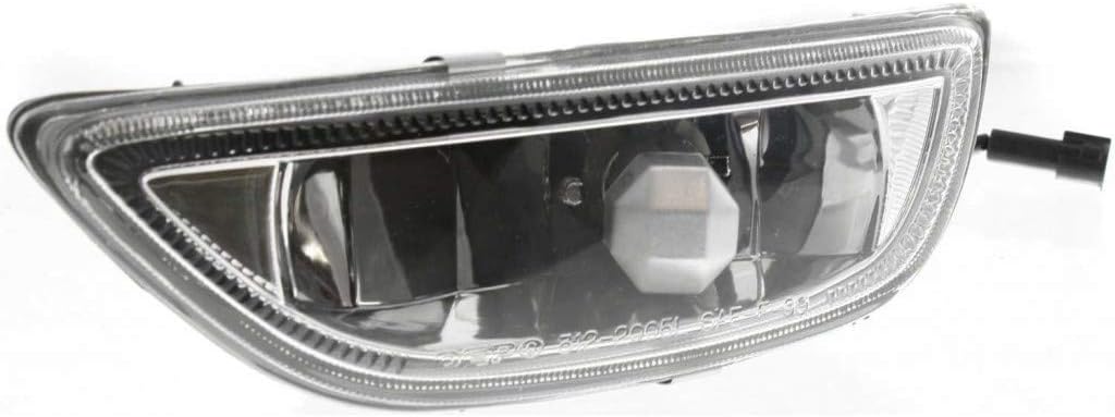 Fog Light Assembly Driver and Passenger Side with Bulbs W515