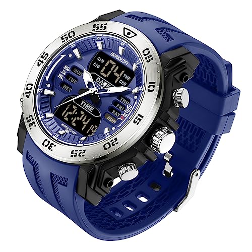 Men's Stainless Steel Digital Watch H418