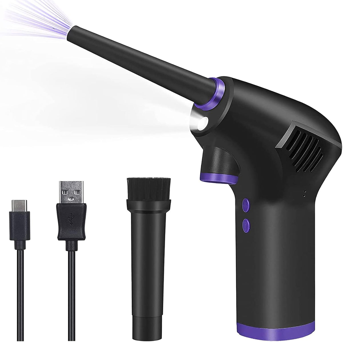 15000mAh Electric Air Duster with LED Light U5996