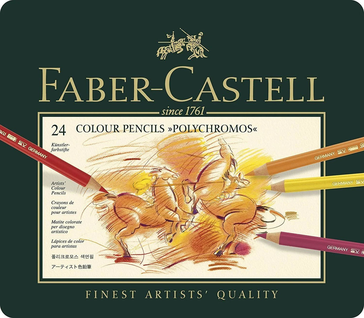 Tin of 60 Colour Pencils J7316