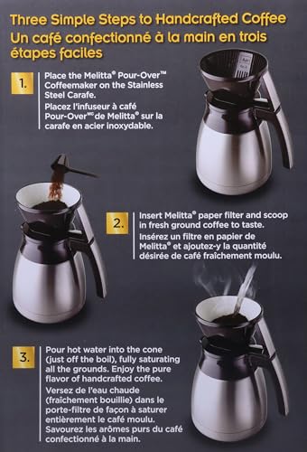 Coffee Maker Pour-Over Brewer with Carafe K281