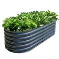 32" Tall Galvanized Metal Raised Garden Bed A71490