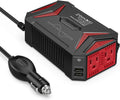 300W Pure Sine Wave Power Inverter Car Adapter DC 12V to AC 110V with Dual USB Ports R995
