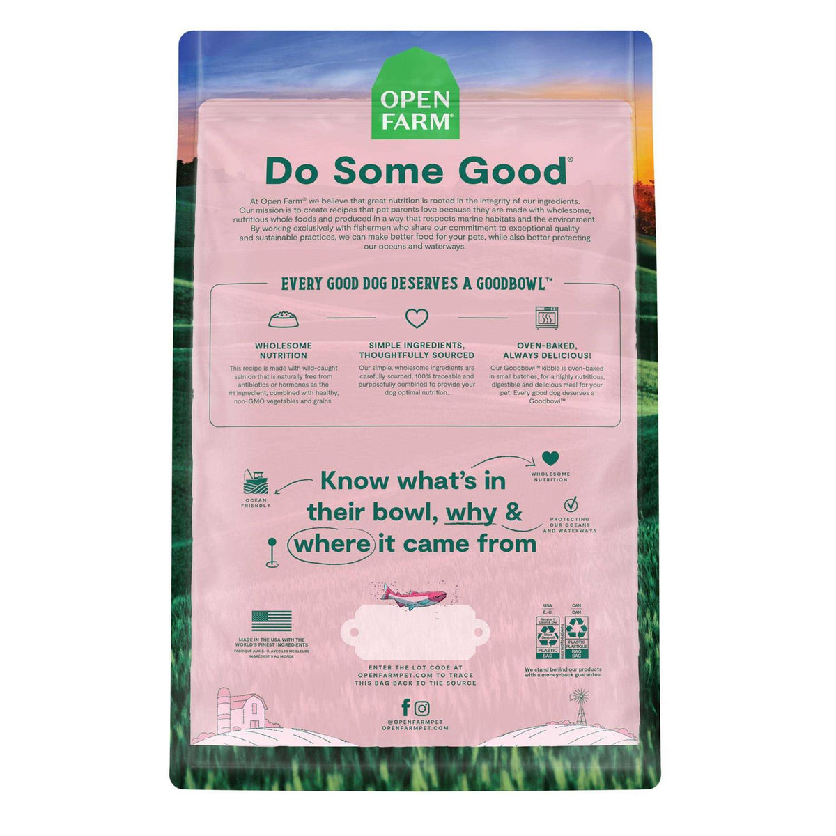Wild Caught Salmon Brown Rice Dog Food A476