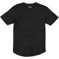 Slub Scallop Crew XL / Black H1150