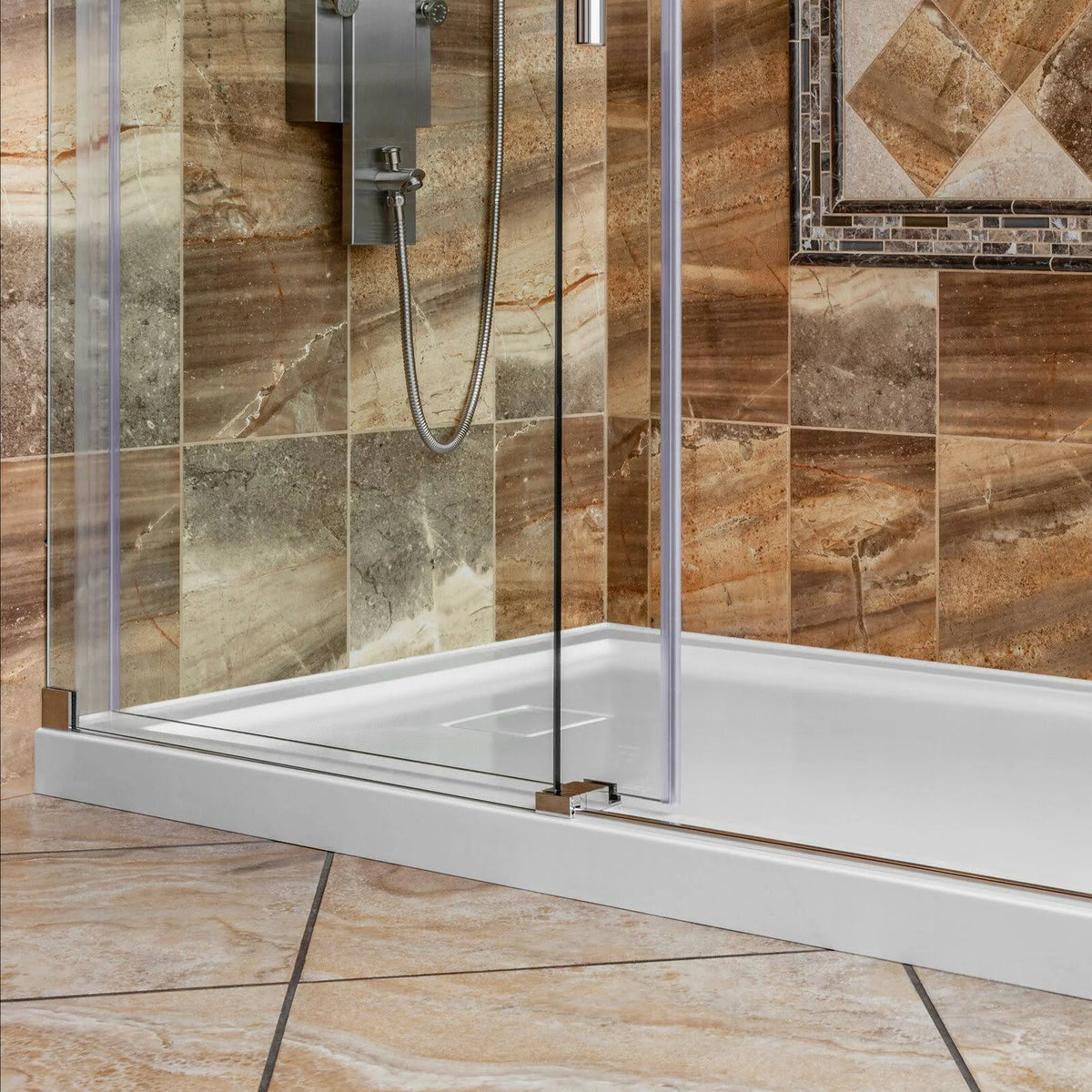 60 x 32 Single Threshold Shower Pan Base A5362